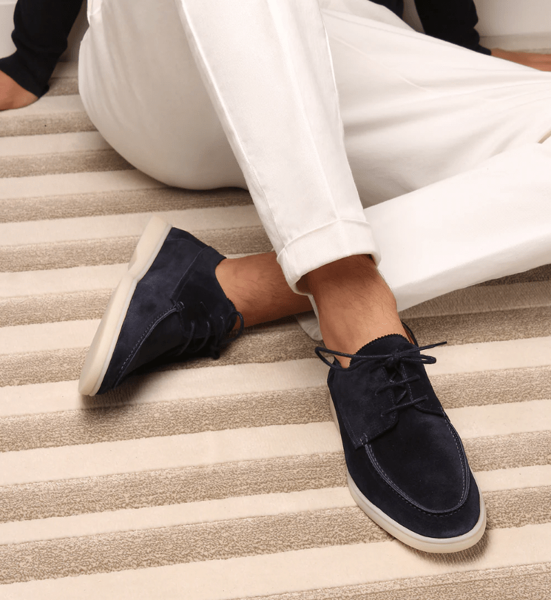 Malik – Edle Wildleder Slip-on mit Flexibler Sohle