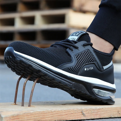 Dominique – Stilvolle Damen Sneaker mit Stahlkappe & Komfortsohle