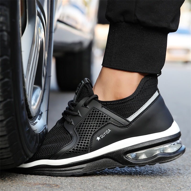 Dominique – Stilvolle Damen Sneaker mit Stahlkappe & Komfortsohle