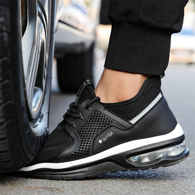 Dominique – Stilvolle Damen Sneaker mit Stahlkappe & Komfortsohle