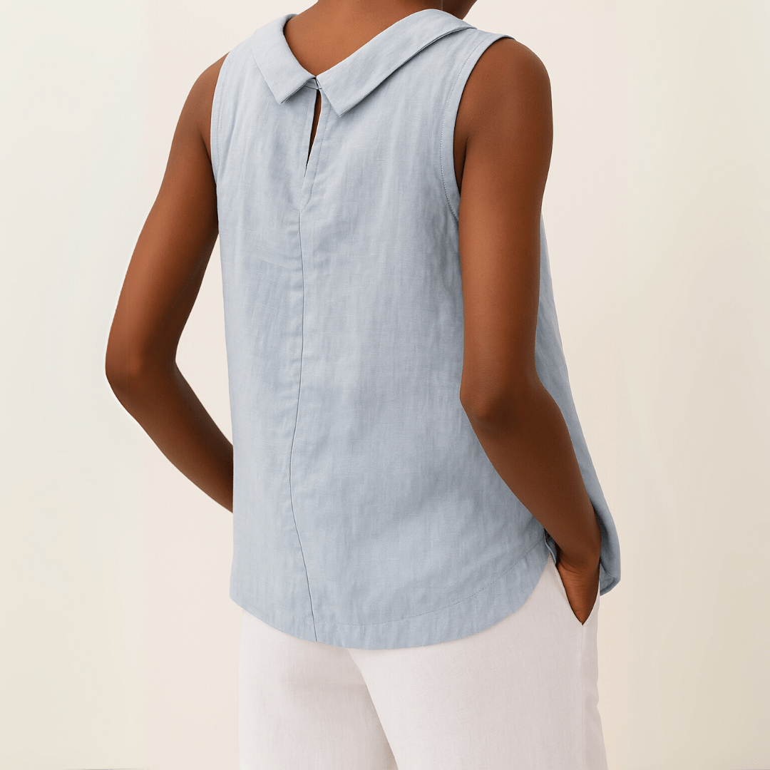 Marlene – Elegantes Ärmelloses Top