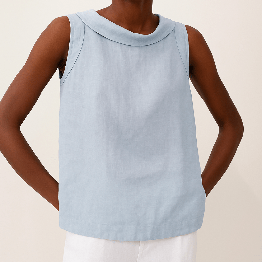 Marlene – Elegantes Ärmelloses Top