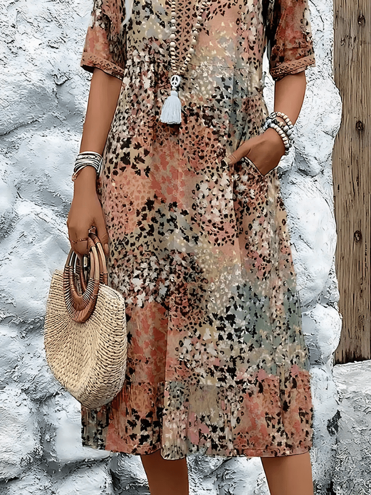 Marlina – Stilvolles Midikleid