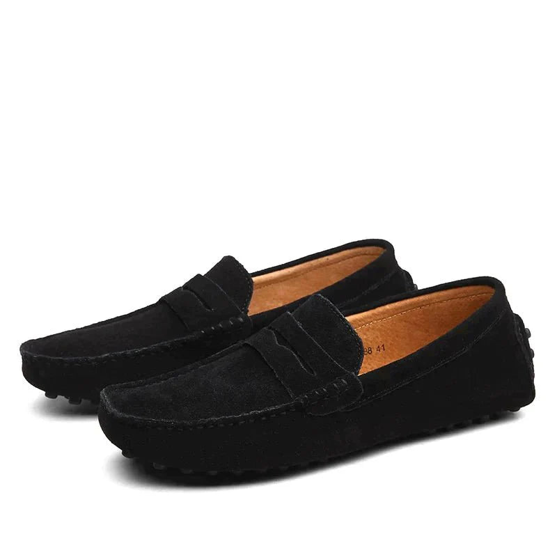 Marlon – Stilvolle Wildleder Loafers