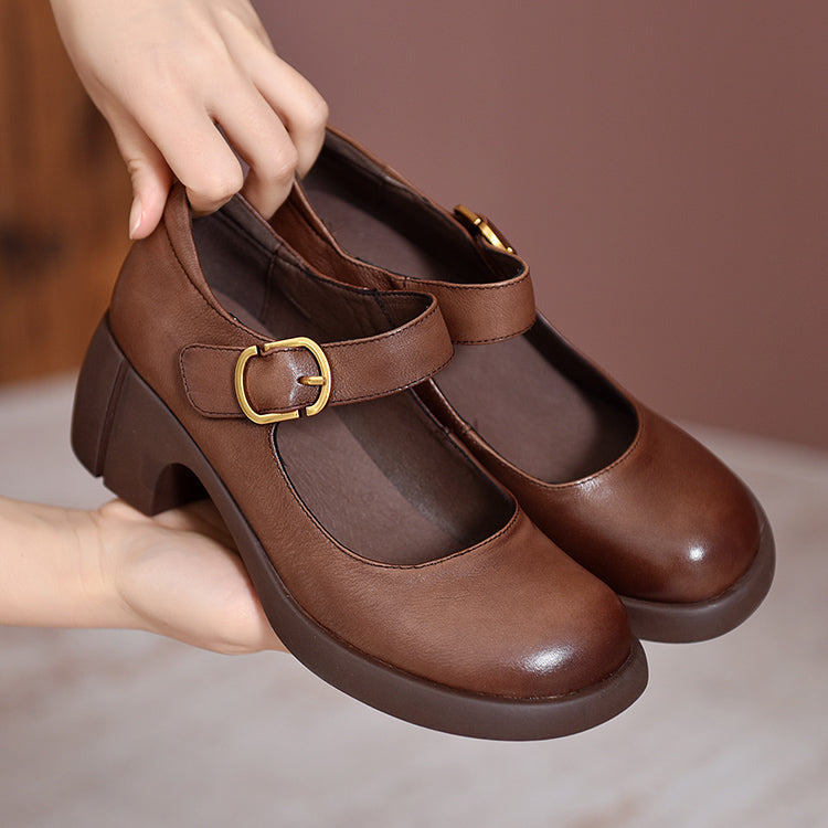 Mila® | Agnes Leder Mary Janes