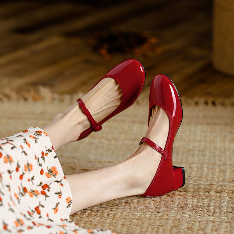 Adele® | Livy Leder Mary Janes