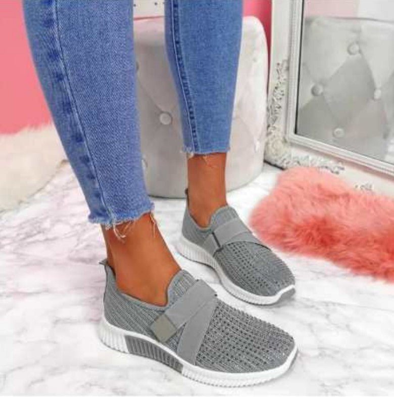 Melisande – Stilvolle Slip-On Sneaker mit Klettverschluss