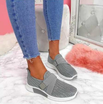 Melisande – Stilvolle Slip-On Sneaker mit Klettverschluss