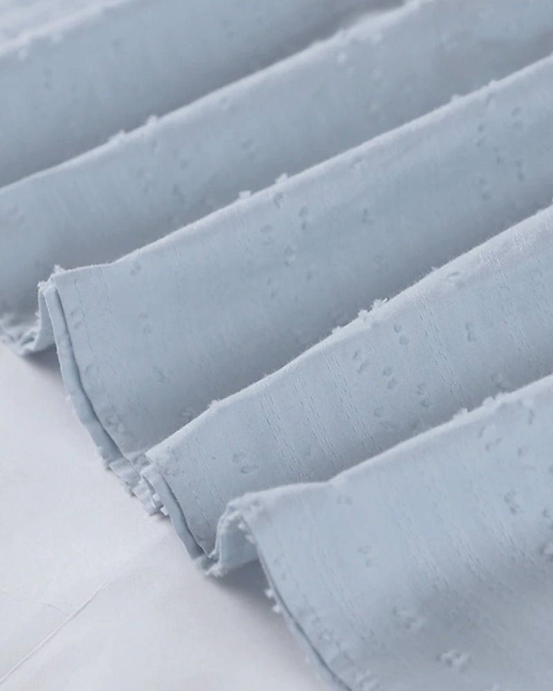 Strandkleid für Frauen - V-Ausschnitt - Dreiviertel-Ärmel - leichtes, atmungsaktives Material