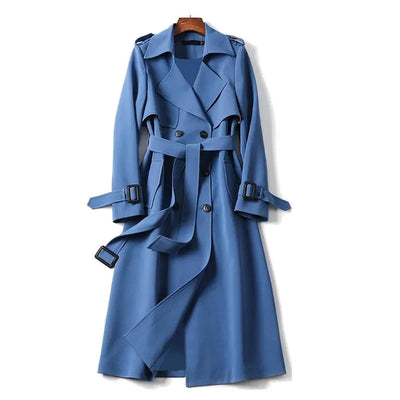Damen Lang Trenchcoat | Elegante