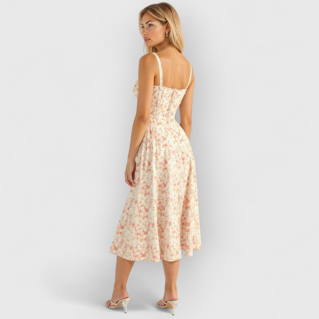 Mae | Elegantes Velourskorsett