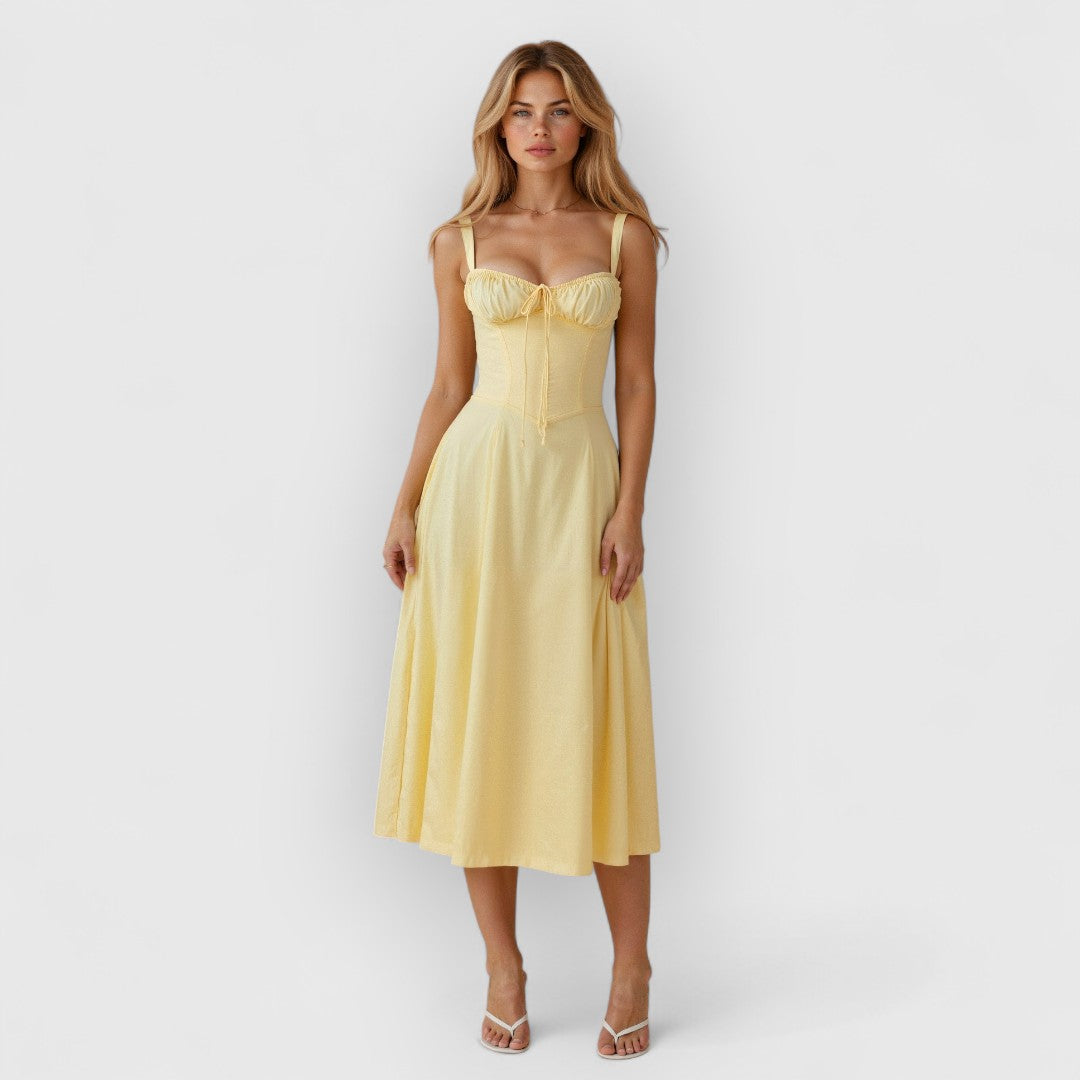 Mae | Elegantes Velourskorsett