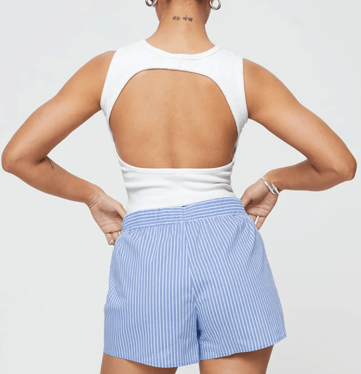Landa - Schicke Gestreifte Shorts für Sommer-Stil