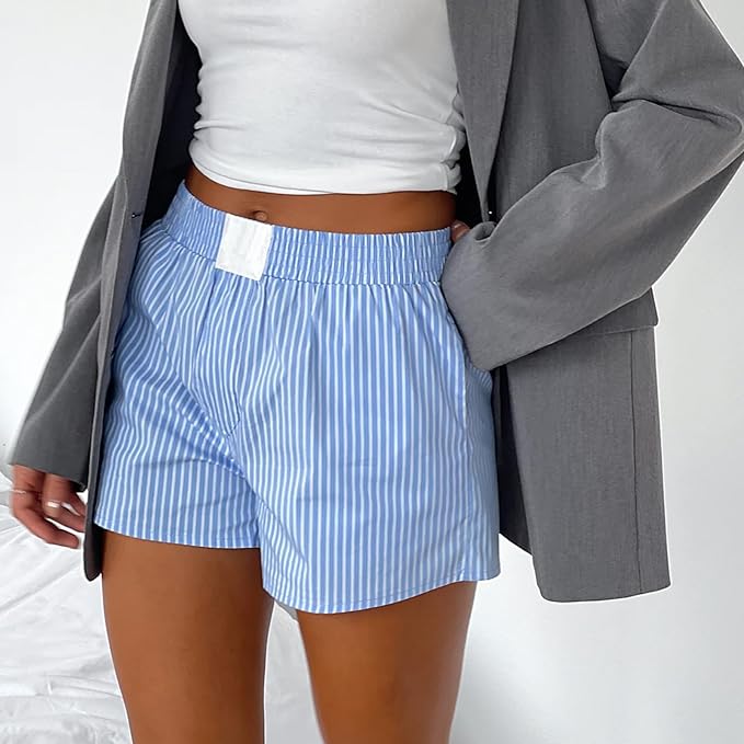 Landa - Schicke Gestreifte Shorts für Sommer-Stil