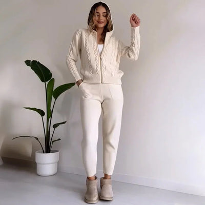 Damen Zweiteiliges Warme Set | Bequeme