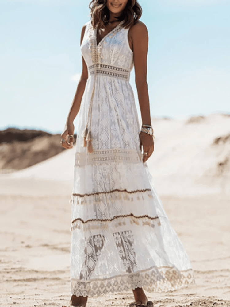 Nahla – Stilvolles Boho Kleid