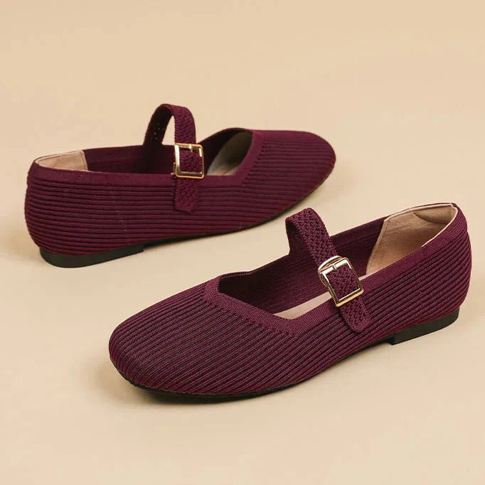 Norelia – Elegante Ballerinas mit Quadratzehen