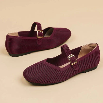 Norelia – Elegante Ballerinas mit Quadratzehen