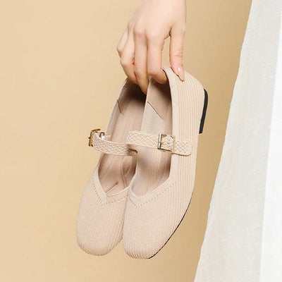 Norelia – Elegante Ballerinas mit Quadratzehen