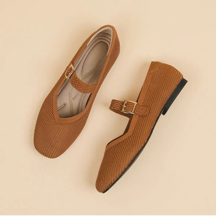 Norelia – Elegante Ballerinas mit Quadratzehen