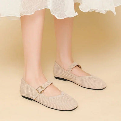 Norelia – Elegante Ballerinas mit Quadratzehen