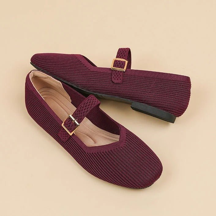 Norelia – Elegante Ballerinas mit Quadratzehen