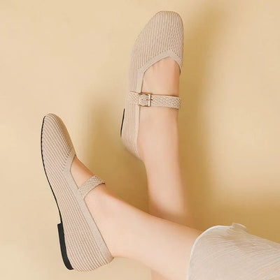 Norelia – Elegante Ballerinas mit Quadratzehen