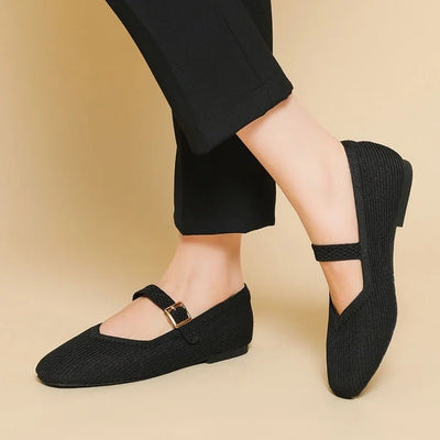 Norelia – Elegante Ballerinas mit Quadratzehen