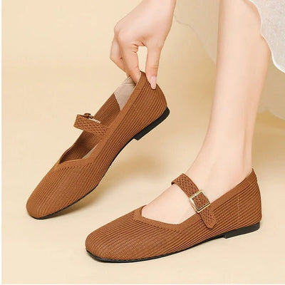 Norelia – Elegante Ballerinas mit Quadratzehen