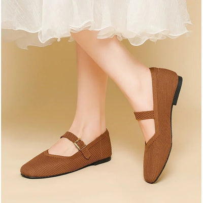 Norelia – Elegante Ballerinas mit Quadratzehen