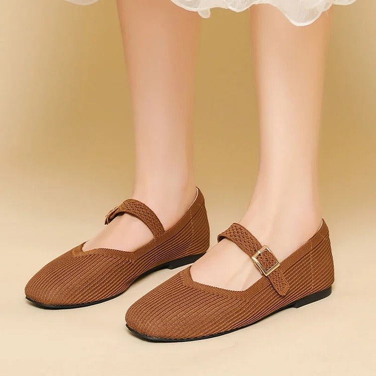 Norelia – Elegante Ballerinas mit Quadratzehen