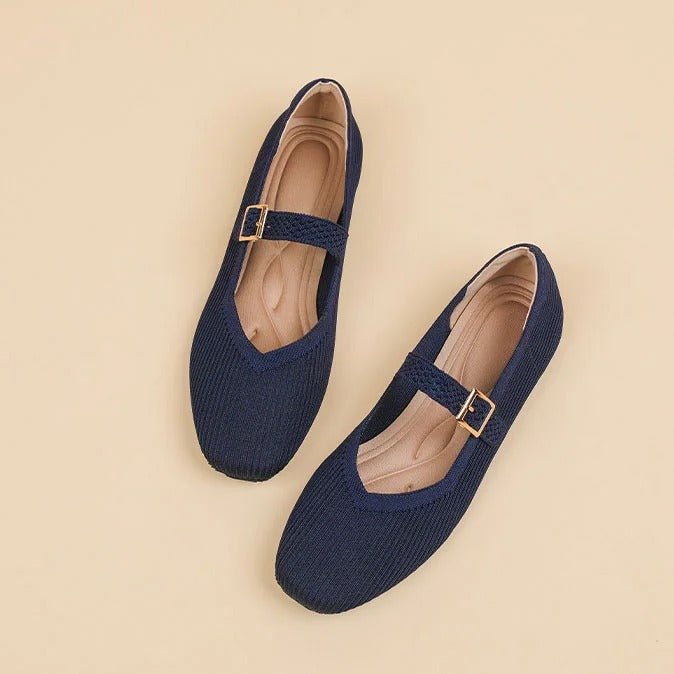 Norelia – Elegante Ballerinas mit Quadratzehen