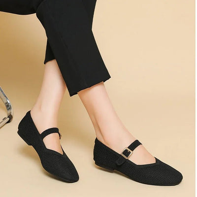 Norelia – Elegante Ballerinas mit Quadratzehen