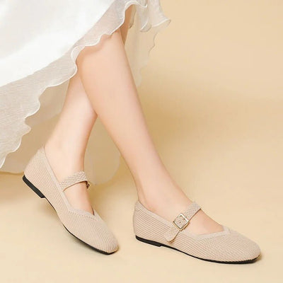 Norelia – Elegante Ballerinas mit Quadratzehen