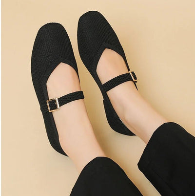 Norelia – Elegante Ballerinas mit Quadratzehen