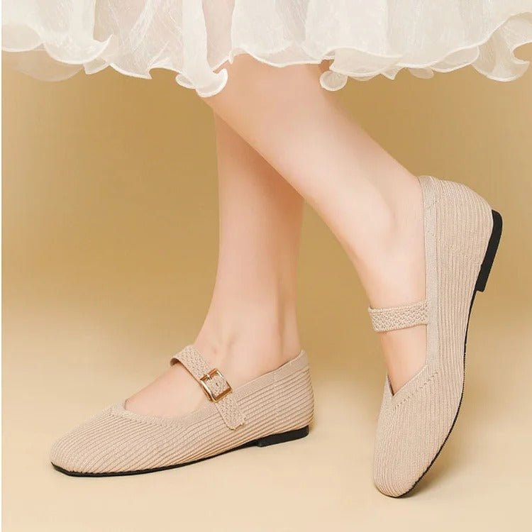 Norelia – Elegante Ballerinas mit Quadratzehen