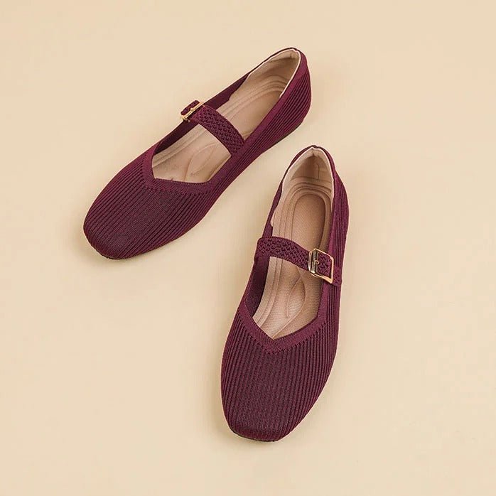 Norelia – Elegante Ballerinas mit Quadratzehen