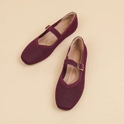 Norelia – Elegante Ballerinas mit Quadratzehen