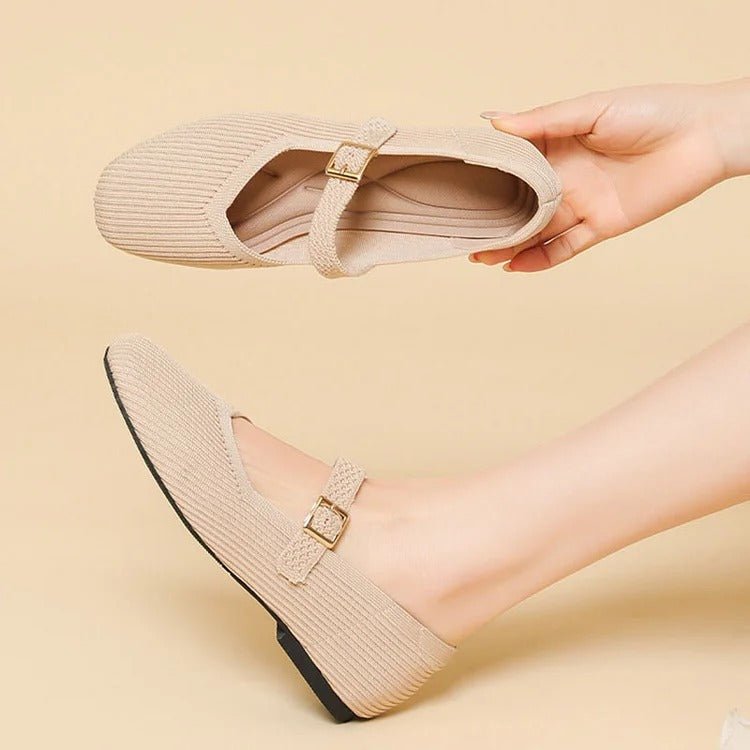 Norelia – Elegante Ballerinas mit Quadratzehen