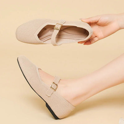 Norelia – Elegante Ballerinas mit Quadratzehen