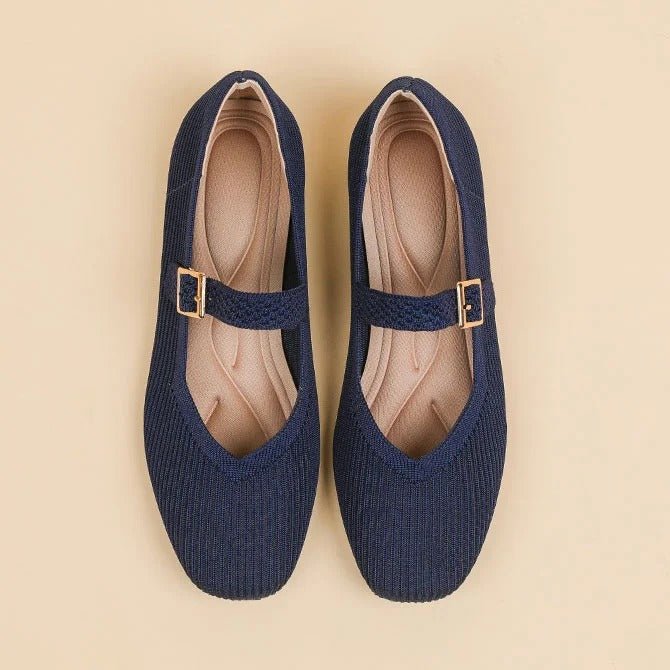 Norelia – Elegante Ballerinas mit Quadratzehen