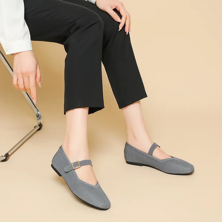 Norelia – Elegante Ballerinas mit Quadratzehen