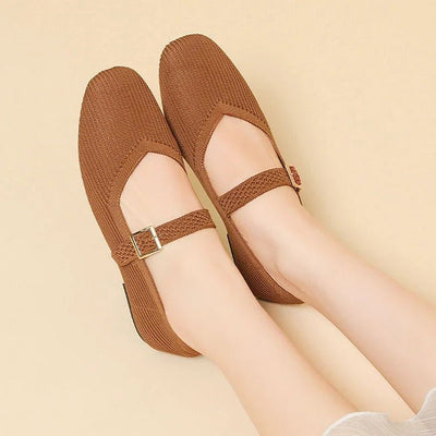 Norelia – Elegante Ballerinas mit Quadratzehen