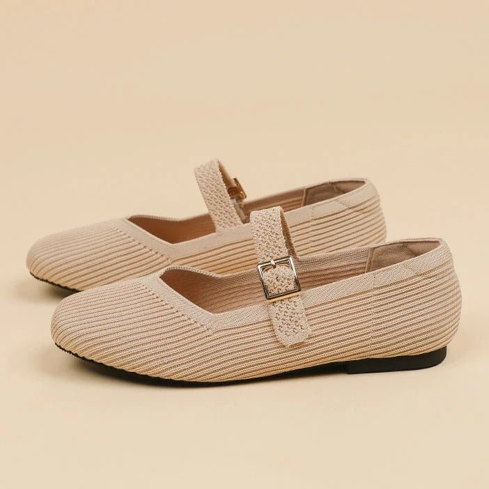 Norelia – Elegante Ballerinas mit Quadratzehen