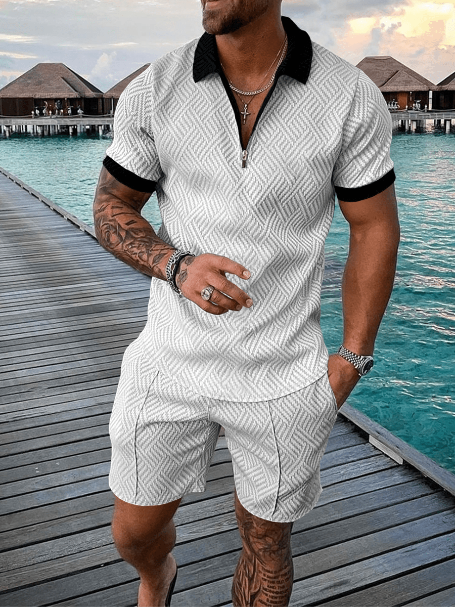 Philipp – Stylisches Sommer-Polo- und Shorts-Set