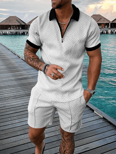 Philipp – Stylisches Sommer-Polo- und Shorts-Set
