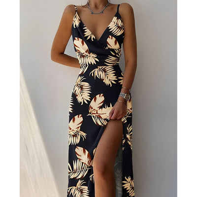 Madelyn - Maxikleid im tropischen Stil