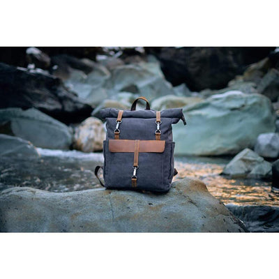 ZÜRICH | Retro Segeltuch-Rucksack