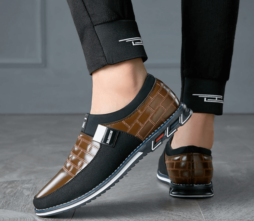 Roman – Atmungsaktive Ledersneakers