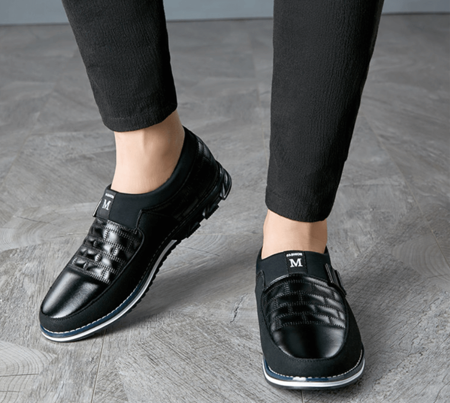 Roman – Atmungsaktive Ledersneakers